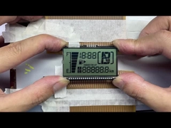 고품질 맞춤형 HTN LCD 디스플레이 8 모양 모노크롬 7 세그먼트 모터사이클용 그래픽 LCD 화면